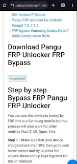 Pangu FRP Bypass APK