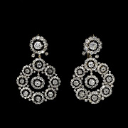 Mastery of Design: The Cory Diamond Earrings, 1860