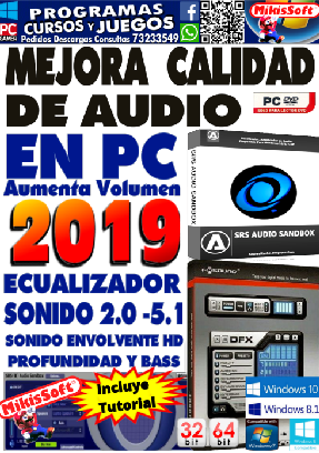 PROGRAMA PARA AUMENTAR Y MEJORAR LA  CALIDAD DE AUDIO EN PC