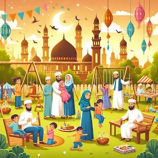 أضواء الإيمان وبهجة عيد الأضحى