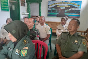 TNI -PNS Kanmin 14/LamselIkuti fitcom Dengan Jajaran Palembang Guna Bentuk Koperasi