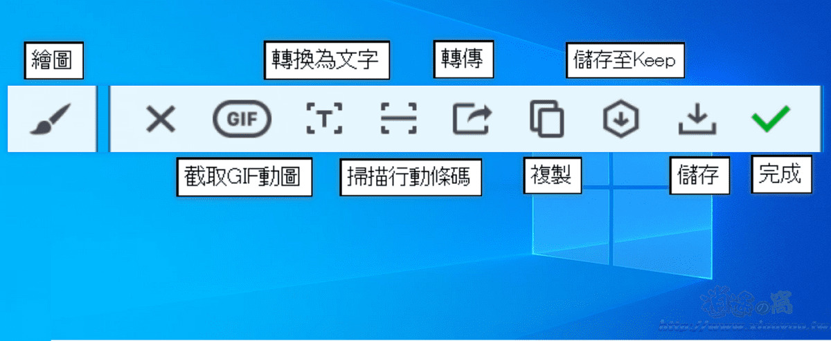 LINE 電腦版內建螢幕截圖功能