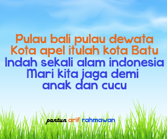 Contoh Pantun Wisata