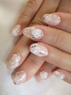 2. Bridal Nails Trends 2014
