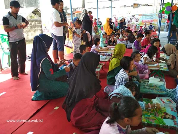 Lomba Mewarnai Bersama Amanda Brownies Balikpapan