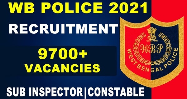 WB Police Constable Recruitment 2021 SI