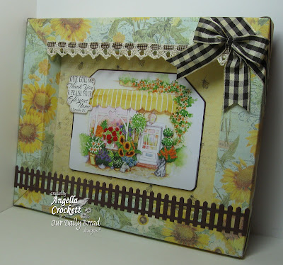 Our Daily Bread designs "Pumpkin Wreath" (scripture), Flower Soft Scrap It Frame Designer Angie Crockett