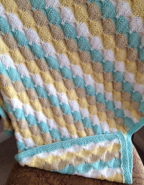 Treetops Baby Blanket - Free Pattern 