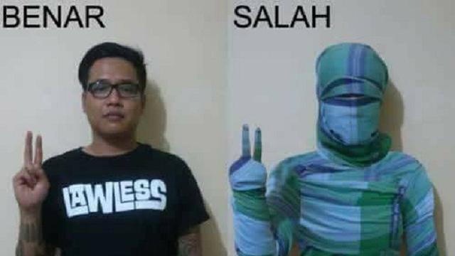 Kelewat Kreatif, Tutorial Pakai Sarung yang Bikin Ketawa Ngakak