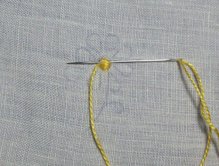 Padded satin stitch - Punto pieno