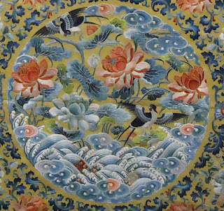 Silk embroidery from China