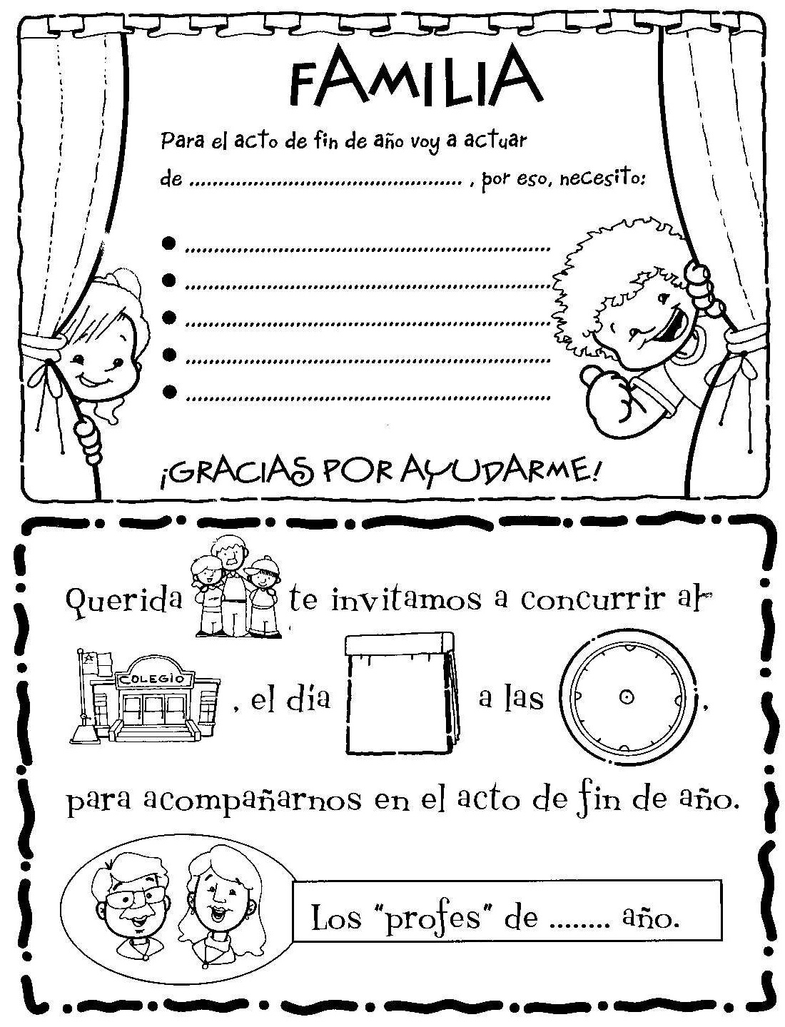 En un rincón de mi aula de Infantil: Notas para padres