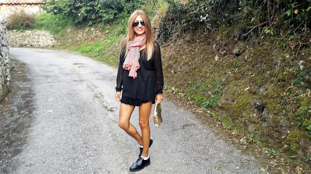 Carmen Hummer, Style, look, Ba Bye, Mo&De, Levis, Scarf, Short, Jersey, streetstyle