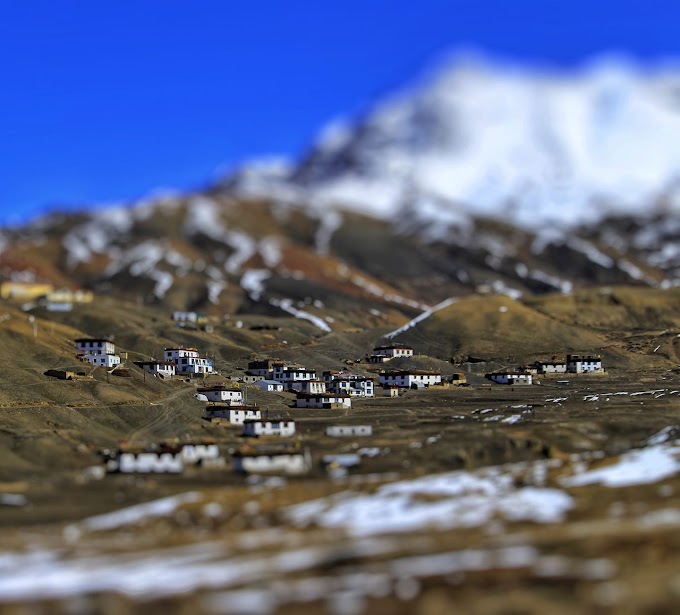 Langza village, spiti valley