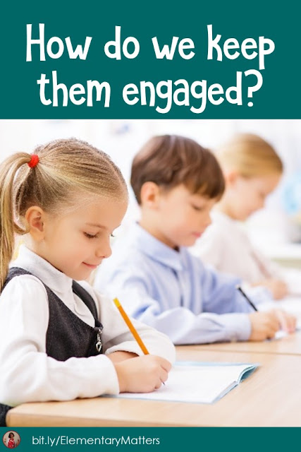 How do we keep them engaged? Some children finish their daily work much faster than others. How can we keep them engaged without assigning "busy work?"