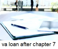 va loan after chapter 7