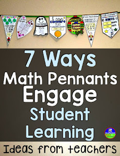 7 Ways to Use Math Pennants to Engage Student Learning