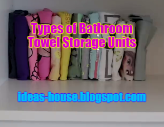 Types of Bathroom Towel Storage Units