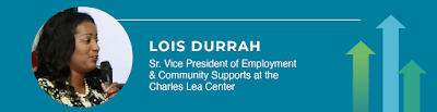 Lois Durrah Sr VP of Employment and Community Supports at the Charles Lea Center image