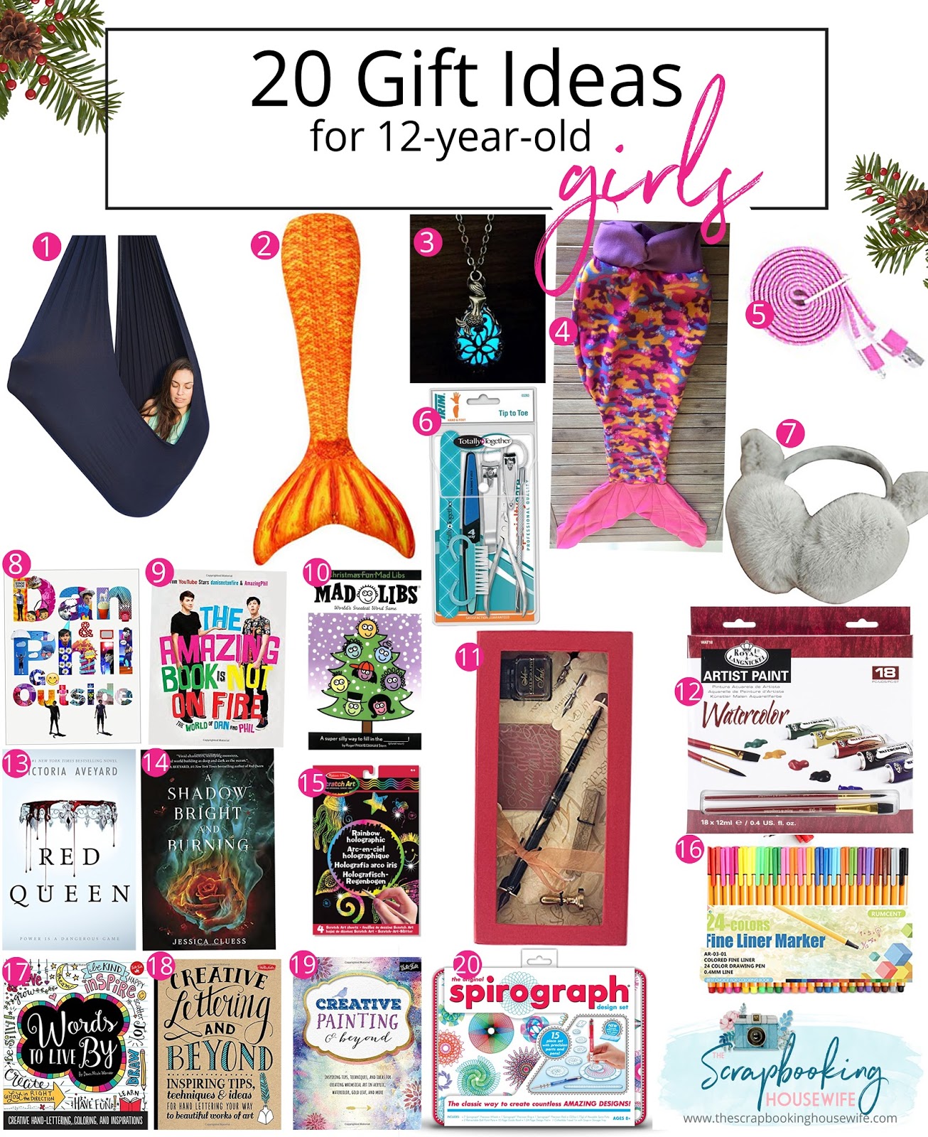 xmas gift ideas for 12 yr old girl