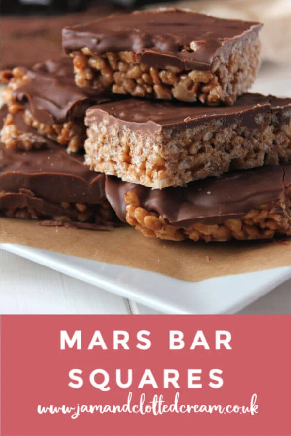 Mars Bar Squares  #chocolate #nobake #chocolatetreat