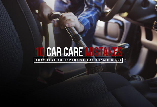 10 Car Care Mistakes That Lead To Expensive Car Repair Bills