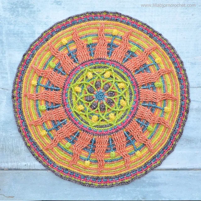 Overlay Sunny Mandala