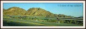Hajjar mountains, The highway to khorfakkan @colorsofourrainbow.blogspot.ae