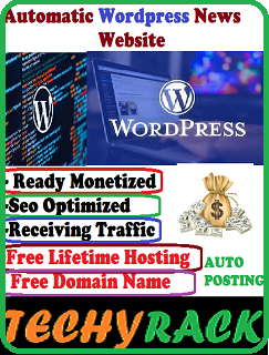 Automatic wordpress news website