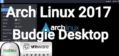 Arch Linux 2017 Installation with Budgie Desktop