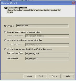 SCD TYPE 2 FOR EFFECTIVE DATE IN INFORMATICA