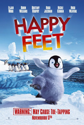 Watch Happy Feet 2006 BRRip Hollywood Movie Online | Happy Feet 2006 Hollywood Movie Poster
