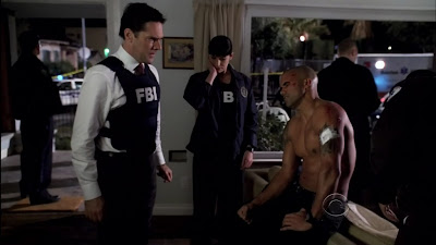 Shemar Moore Shirtless on Criminal Minds