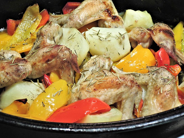 Chicken Wing Stew with Fresh Rosemary