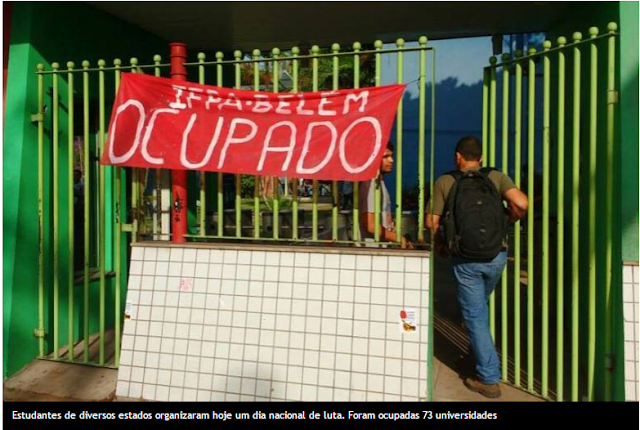 PEC 241 torna Plano Nacional de Educação inviável. Há 1.072 ocupações em protesto