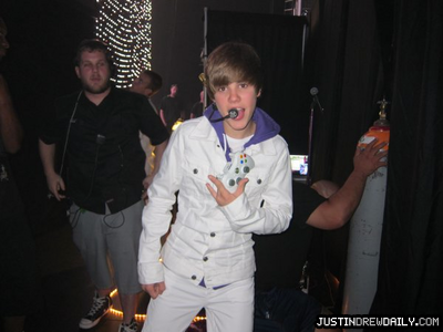 Justin Bieber making off tour