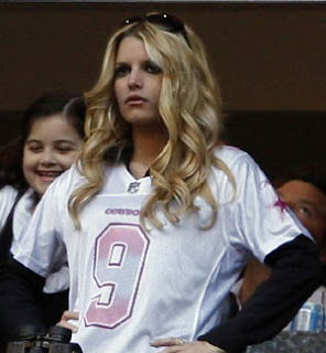 Jessica Simpson Cowboys Jersey