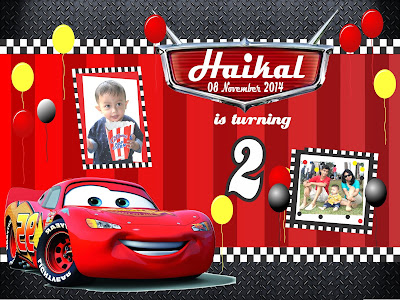 free download cars vector banner for birthday 