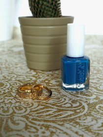 mua nail varnish review ocean blue nail polish