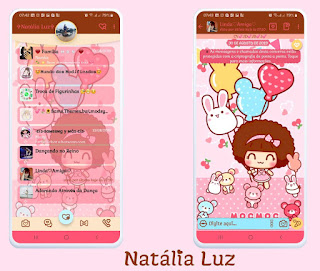 Girls & Teddy Bear Theme For YOWhatsApp & Fouad WhatsApp By Natalia Luz
