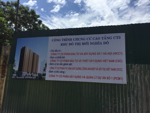 Báo giá chung cư CT3 Nghĩa Đô - Hoàng Quốc Việt