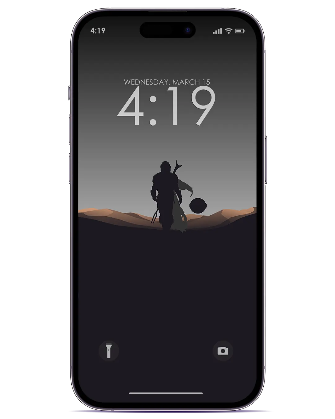 the Mandalorian wallpaper for iphone