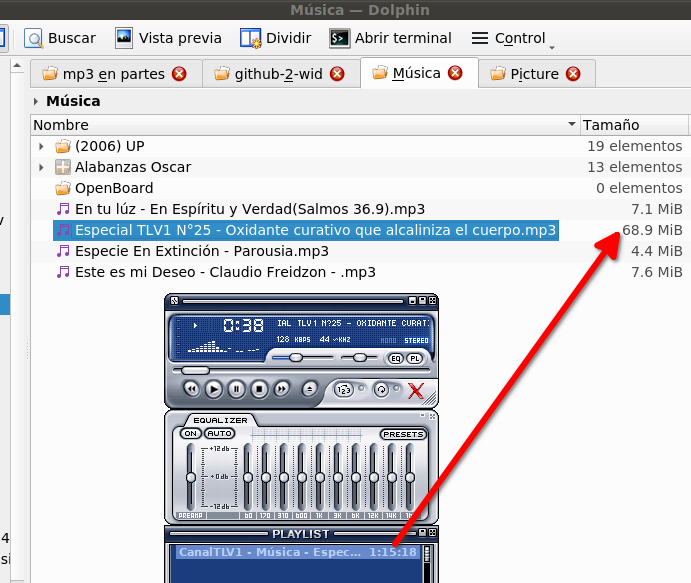 Cómo cortar/extraer varias partes de un audio mp3 rapidamente(sin re-codificar, sin usar Audacity) desde la terminal en Linux con FFmpeg