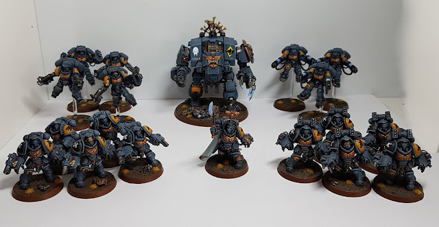 Space Wolves Gravis Armour Vanguard