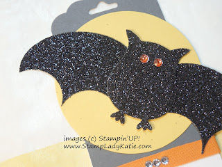 Bat Punch Art made with Stampin'UP!'s Owl Builder Punch