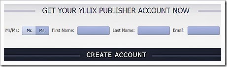 Form Pendaftaran Publisher YllixMedia (Yllix Inc.)