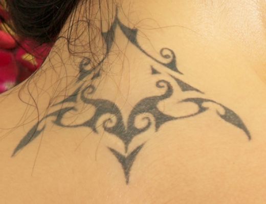 maria shriver and arnold_10. Neck Tattoo Designs.