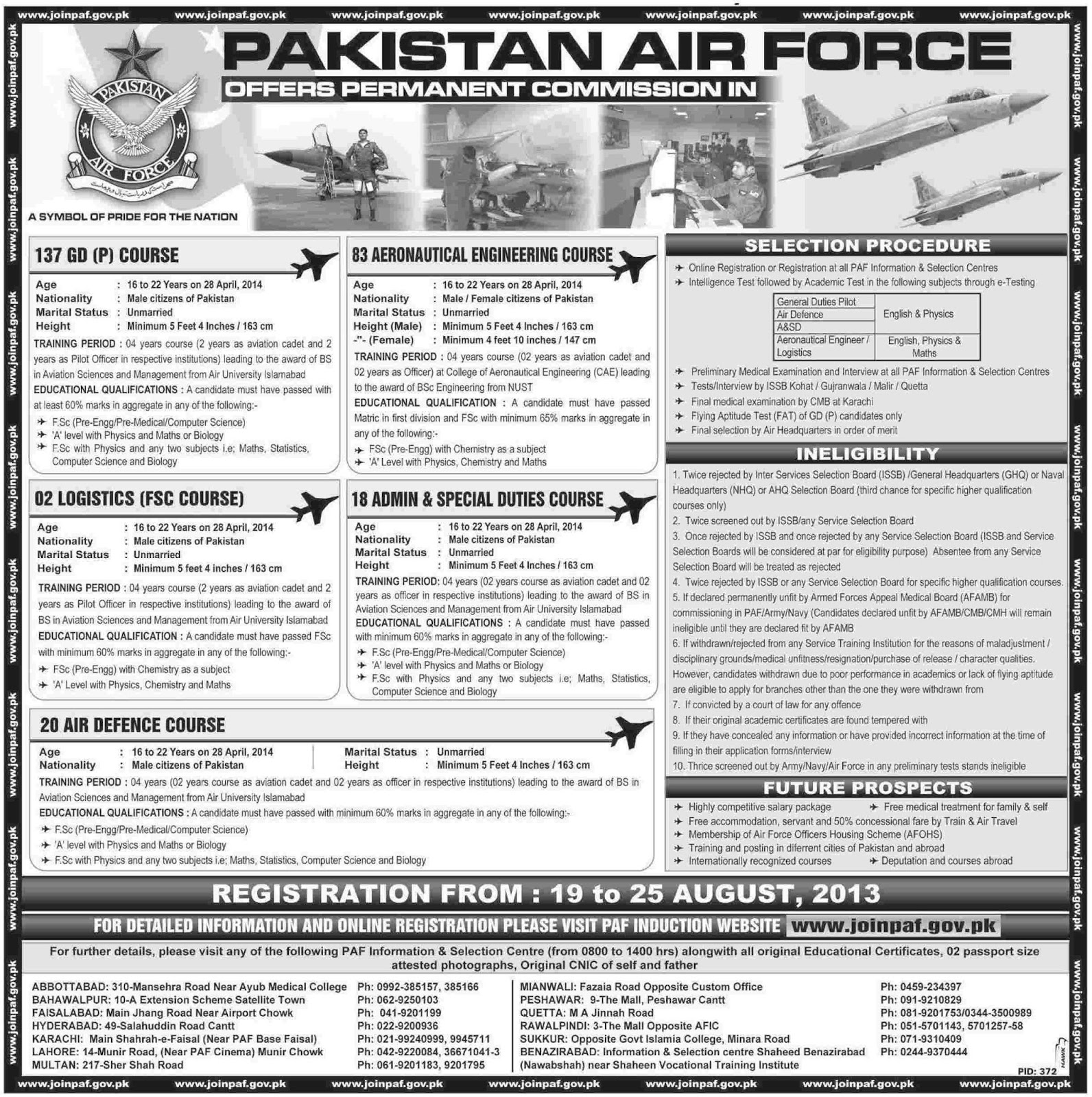 incoming search results jobs in paf 2013 jobs in pakistan