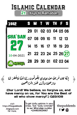 Islamic-date-today-Shaban-1442-2021-Hijra-Muslim-Calendar-Theguddeeds-