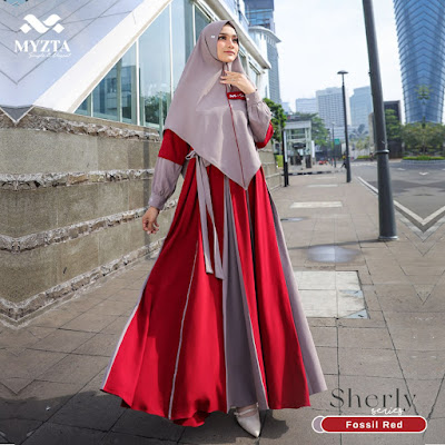 7 Warna Baju Gamis Myzta  Model Terbaru 1